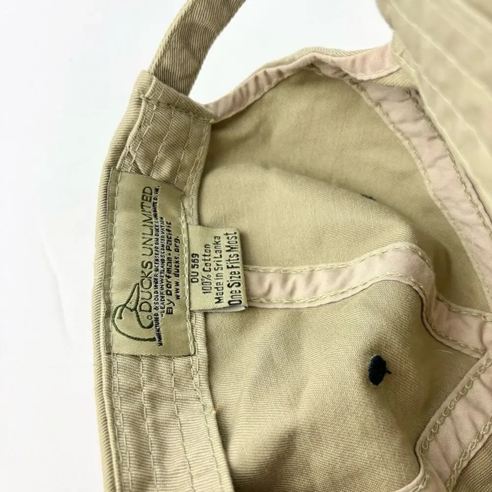 Ducks Unlimited Tan Baseball Cap
